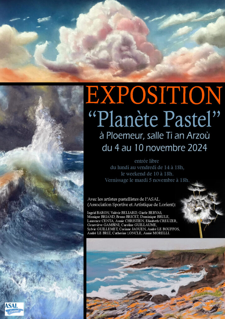 Les pastelistes exposent à  Ploemeur