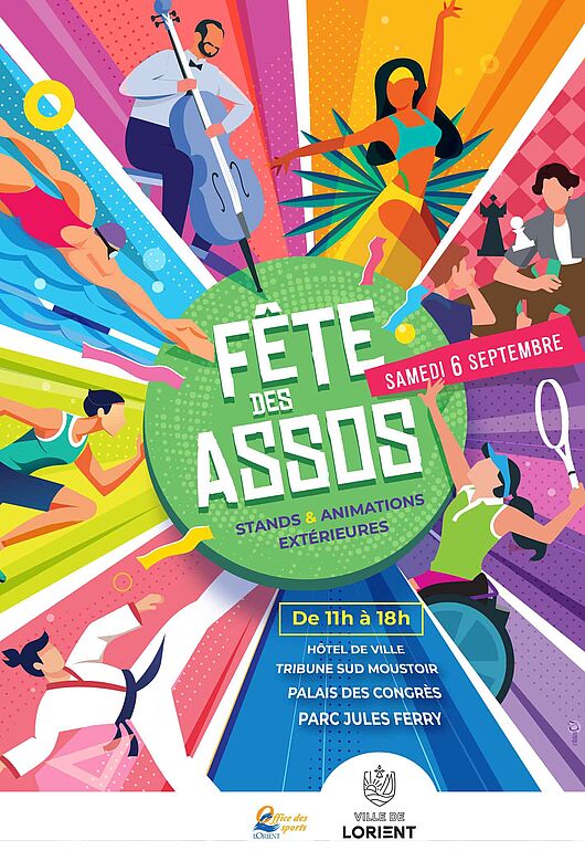 L'ASAL présent a la fête des Assos de Lorient le  6 septembre 2025