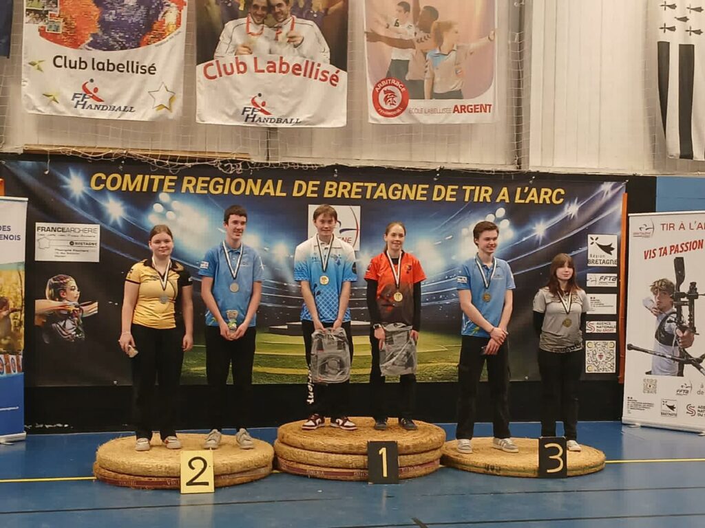 Tir à l'Arc : championnats de Bretagne Jeunes